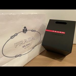 Prada/Oakley box 📦 with shopping 🛍 bag